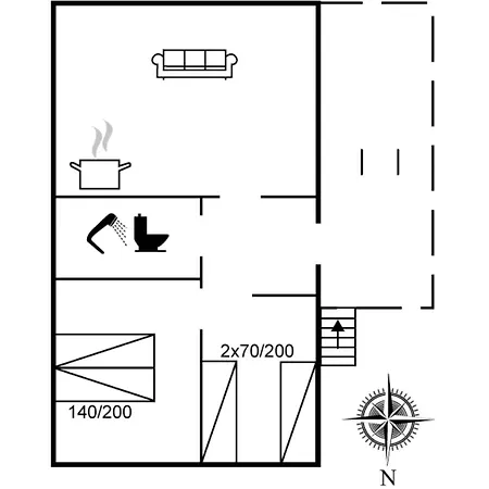 Leilighet Iohannes - 2-3km From The Sea By Interhome